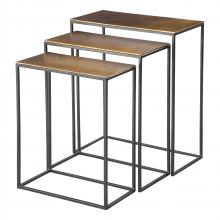  25050 - Uttermost Coreene Gold Nesting Tables Set/3